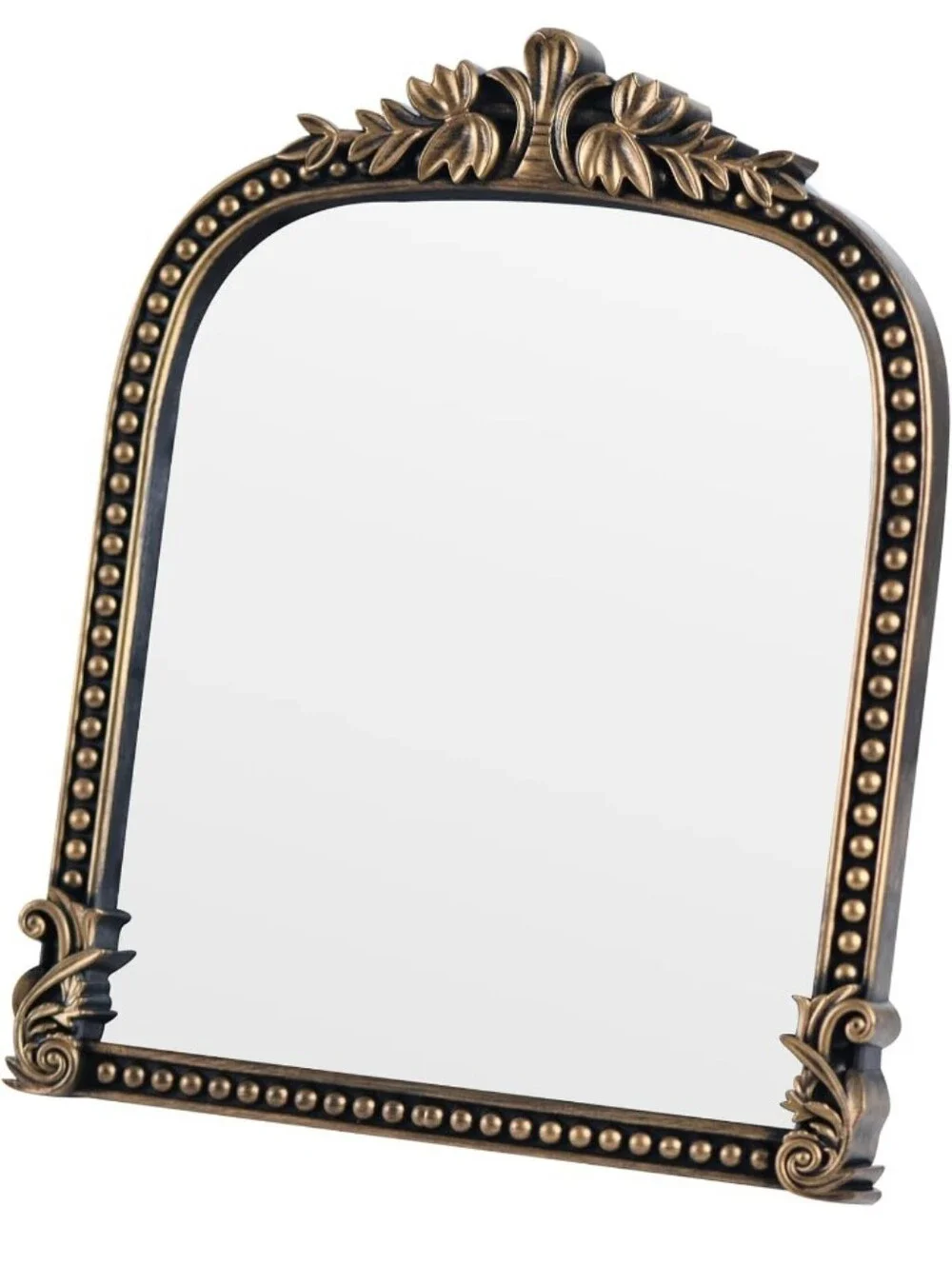 NEW! Vintage Style Ornate Bronze Tone Accent Mirror